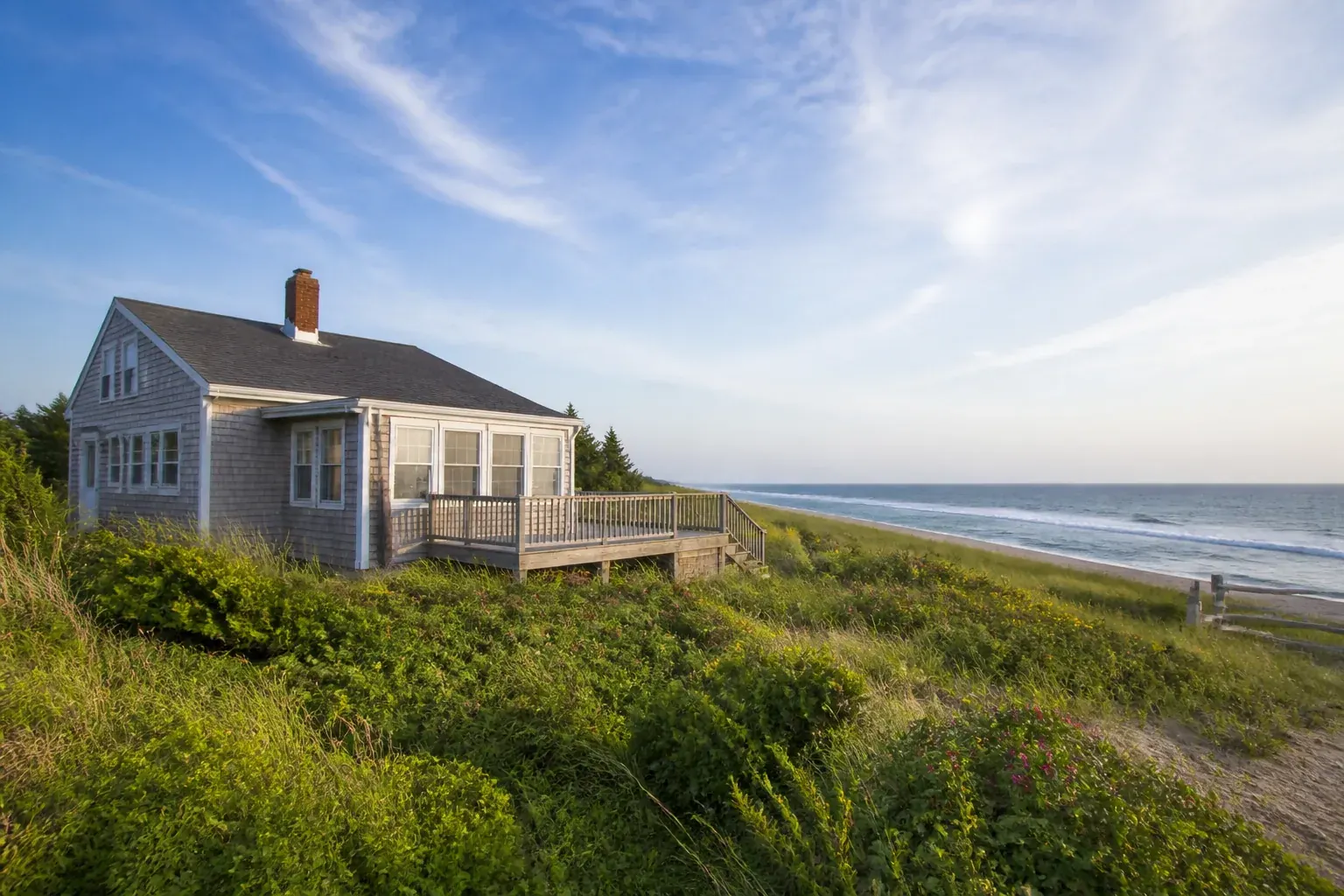 American coastal home in an international buyer guide