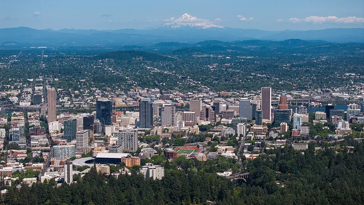Photograph of Portland, Oregon